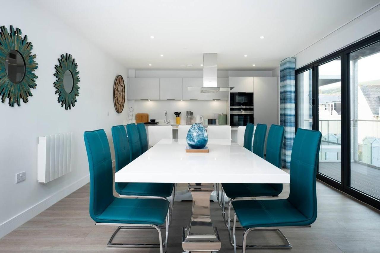 4Br-8Guests-Balcony-Beachview-Pool-Pets Woolacombe Eksteriør billede