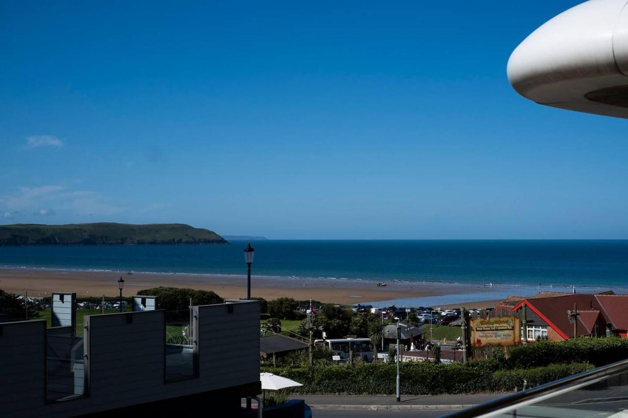 4Br-8Guests-Balcony-Beachview-Pool-Pets Woolacombe Eksteriør billede